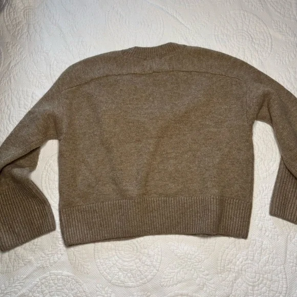 1. STATE Brown Crewneck Sweater - Picture 4 of 13